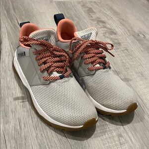 Columbia Gray and Coral Athletic Shoes